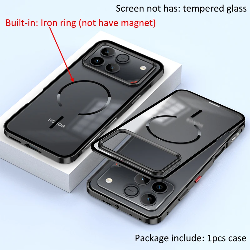 Aluminium Alloy Metal Frame Bumper with Acrylic Back Case