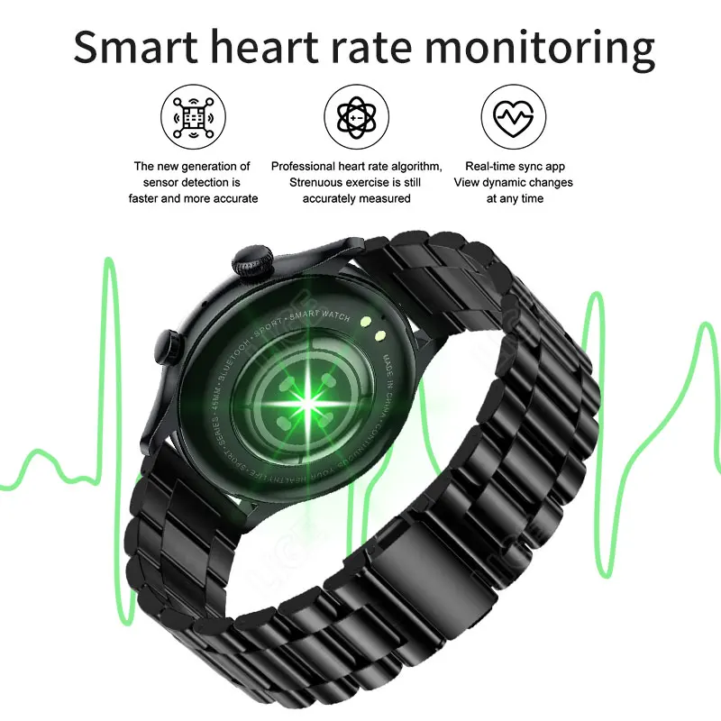 Luxury Smartwatch with Bright and Vivid Screen Support Bluetooth Dialing  Heart Rate Monitor, Blood Oxygen Monitoring NFC, Voice Assistant - China Smart  Watch and Fitness Tracker price