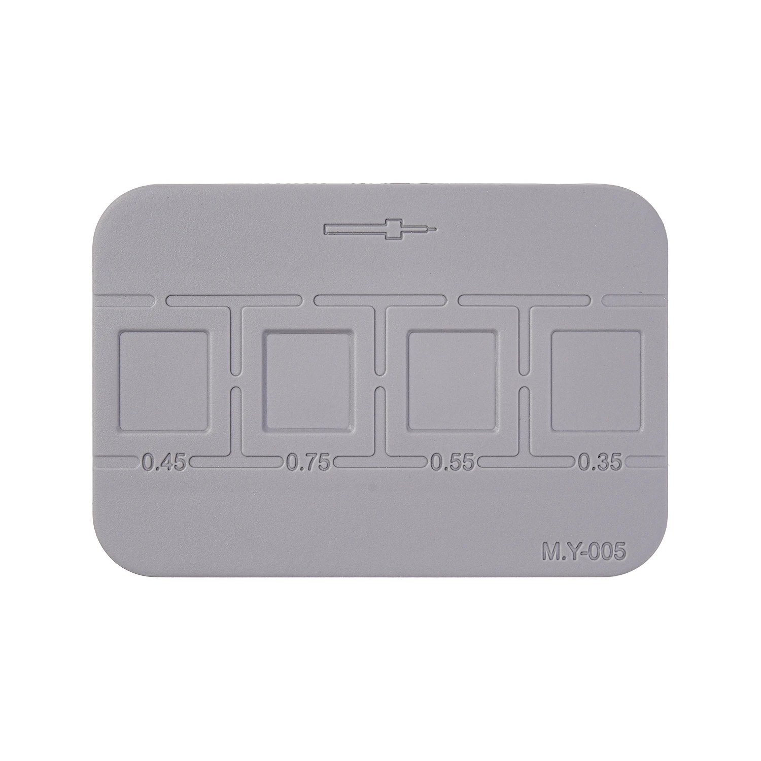 양씨 MY-005 마그네틱 틴 임플란트 패드 범용 BGA 리볼링 플랫폼 휴대폰 CPU IC 리워크 흡착 실리콘 고정 장치