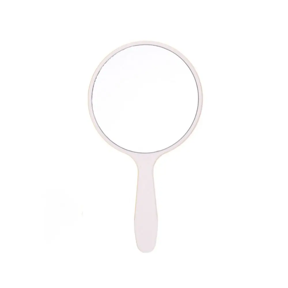 Charming Portable Handheld Makeup Mirror with Anti-Fall Design