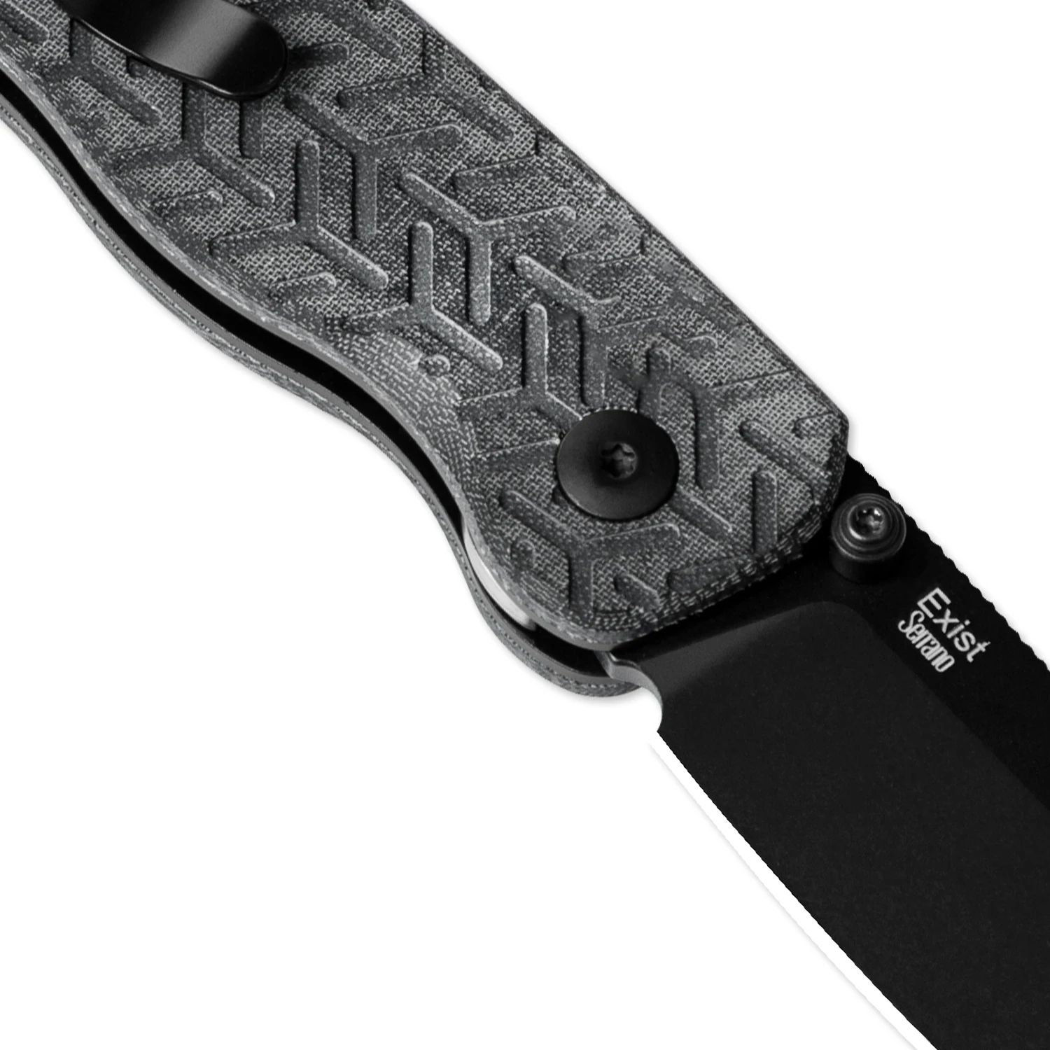 Kizer Folding Knife Exist V3681A1 KHS300L BK Handle With Nitro V Blade Travel Hunting Survival Sharp Knife 3