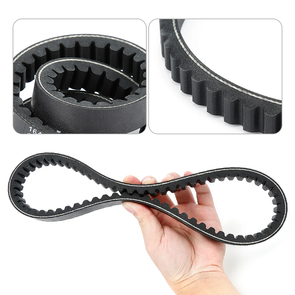 Drive Timing Belt Motor Drive Transimission belt Portable Black Kart Drive Belt Moped Belt For GY6 49cc 50cc 669 18 30 Racing For Scooter