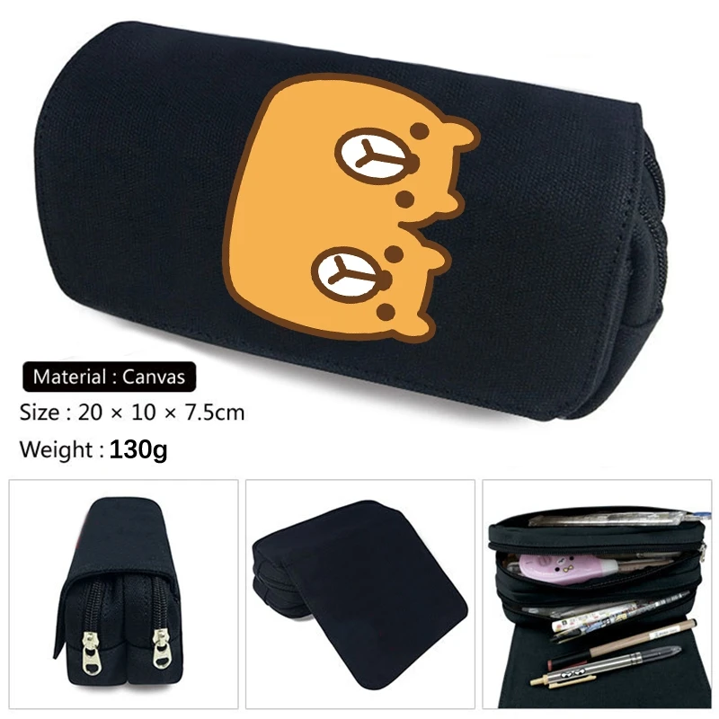 

Cute Animal 26 English Letters Pencil Case for Boy Girl School Pencil Bag Supplies Stationery Kawaii Cosmetic Bag Gift