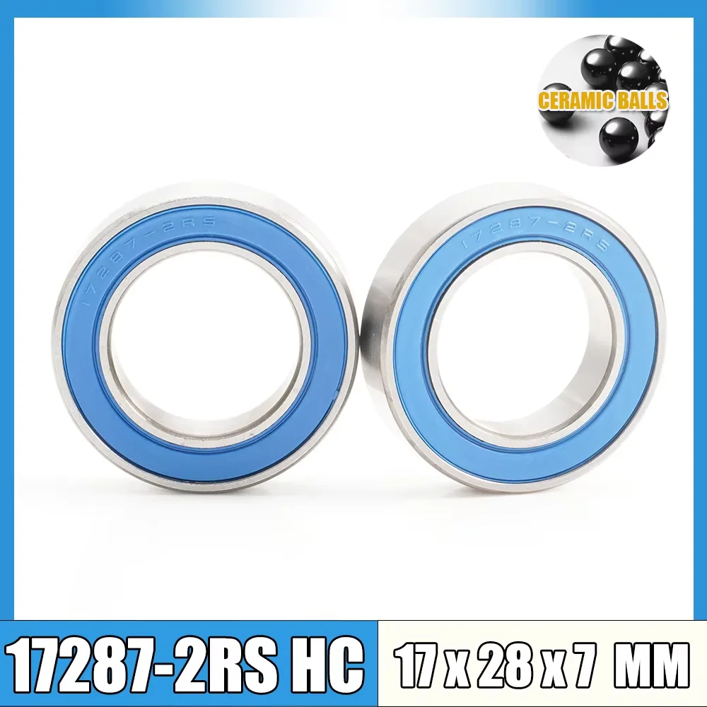 2PCS 하이브리드 세라믹 베어링 12268 15267 163110   17287 18307 24377 24378 RS 자전거 밑면 브래킷 및 예비 부품 Si3N4 볼 베어링