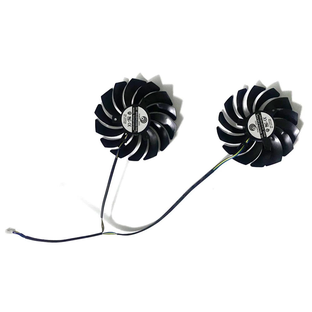 Ventilador de Refrigeração Gpu para Msi Gtx 1060 1070 1050ti Gtx1080 1070 Gtx 1060 1070 1080 ti rx 470 570 Rx580 95 mm 4pin 0.4a Pld10010s12hh Pcs - Imagem 5