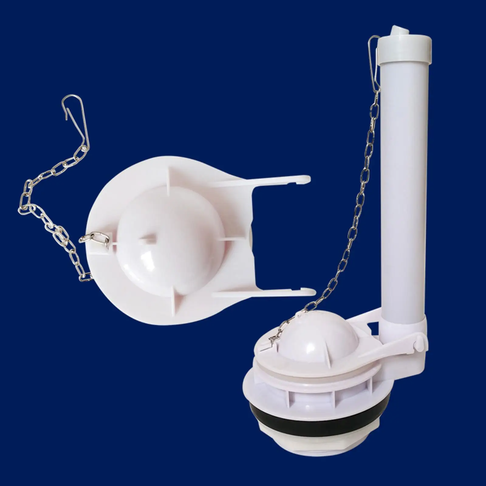 Toilet Flush Valve Repair Parts Replace Water Saving Toilet Tank Accessories Toilet Cistern Universal Easy Install Outlet Valve