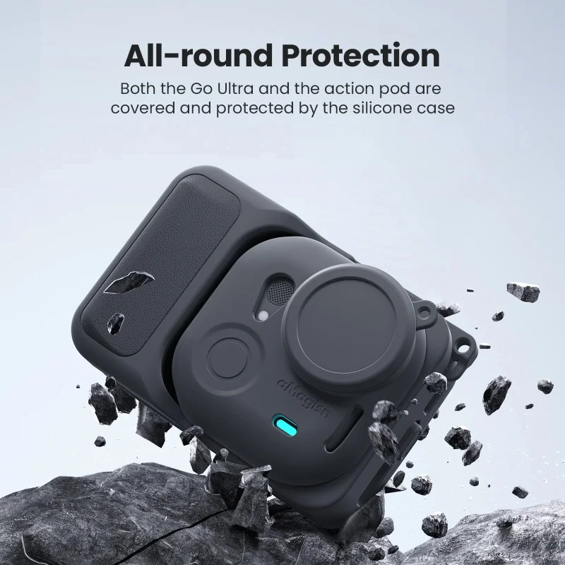 Insta 360 GO 울트라 액션 카메라 보호 커버(렌즈 보호 필름 포함) Insta360 GO 울트라 실리콘 케이스용 액세서리