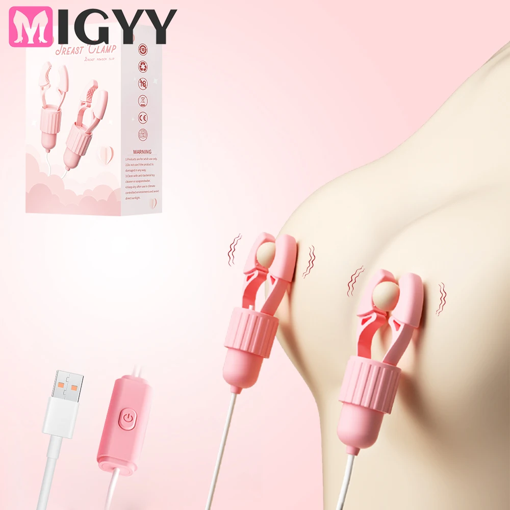 Vibrierende Nippelklemme Zunge Lecken Saugen Vibrator Für Frauen Brustmassage Schamlippen Klitoris Clip Stimulation Massagegerät Sexspielzeug 1