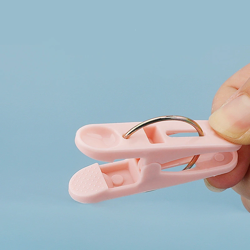 Plastic Clothes Pins Sock Towel Clips Laundry Hanging Fixed Clothespin Fastener Tweezers Pegs Clip Clothing Storage Organizer 3