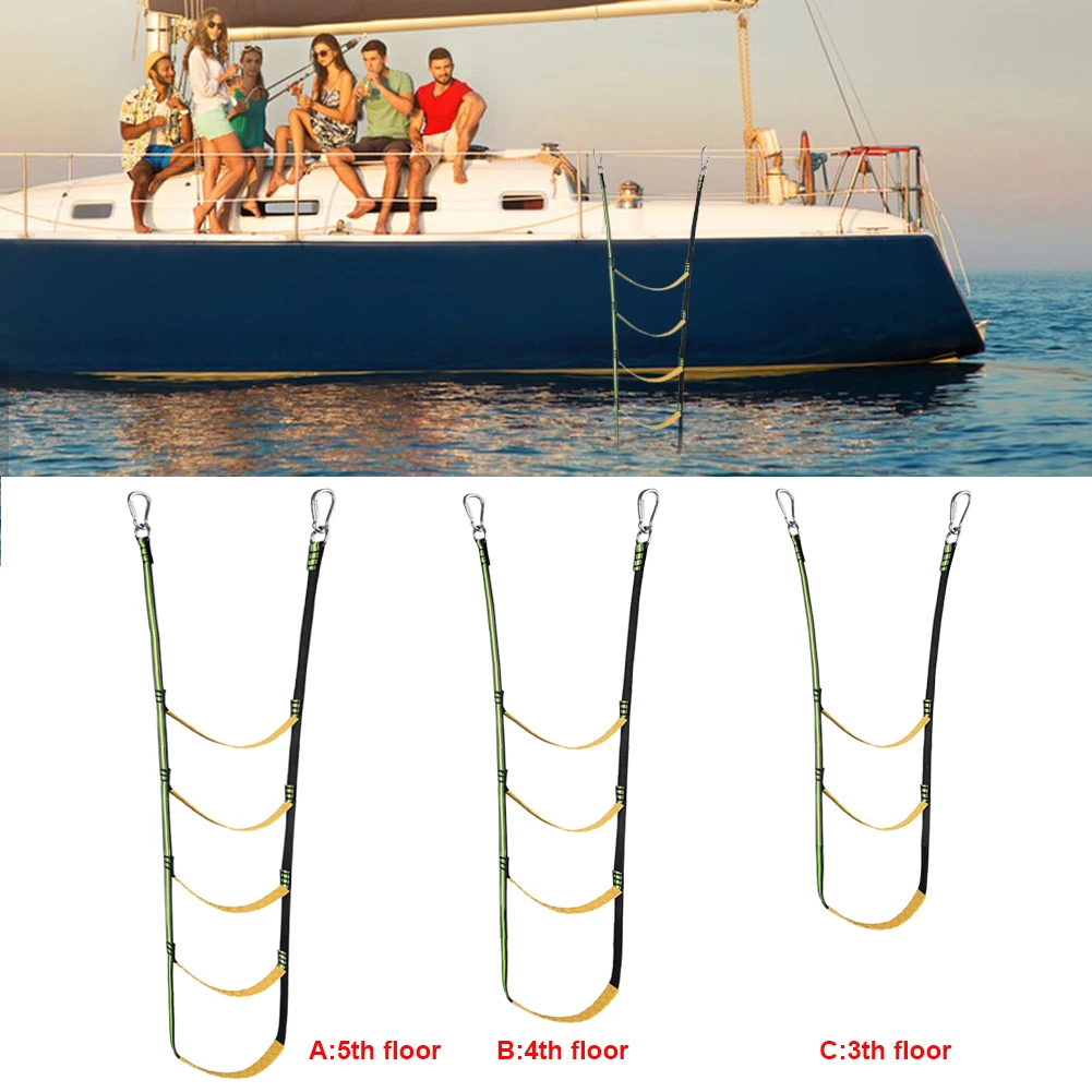 Barca Imbarco Corda Scala Assist Barca Kayak Motoscafo Canoe Scala Portatile Gonfiabile Wakeboard Attrezzatura Per Yacht