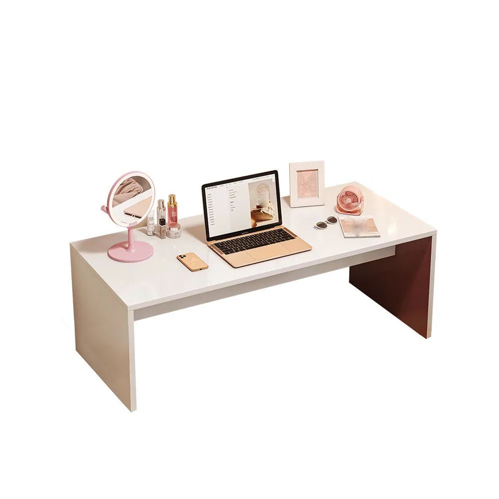 

Board Horizontal Modern Computer Desk Reinforced Household Study Table With Minimalism Plate For Bedroom Luxury Furniture