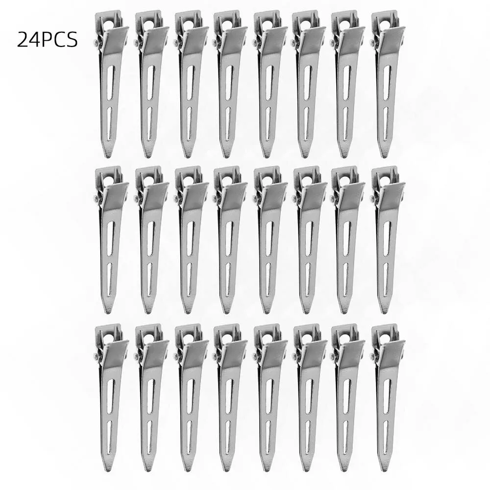 Positioning Hair Clips Make-up Artist Hand Push Corrugated Studio Styling