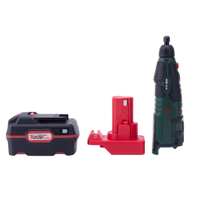 Battery Adapter/Converter for Lidl Parkside 12V Li-ion tools to
