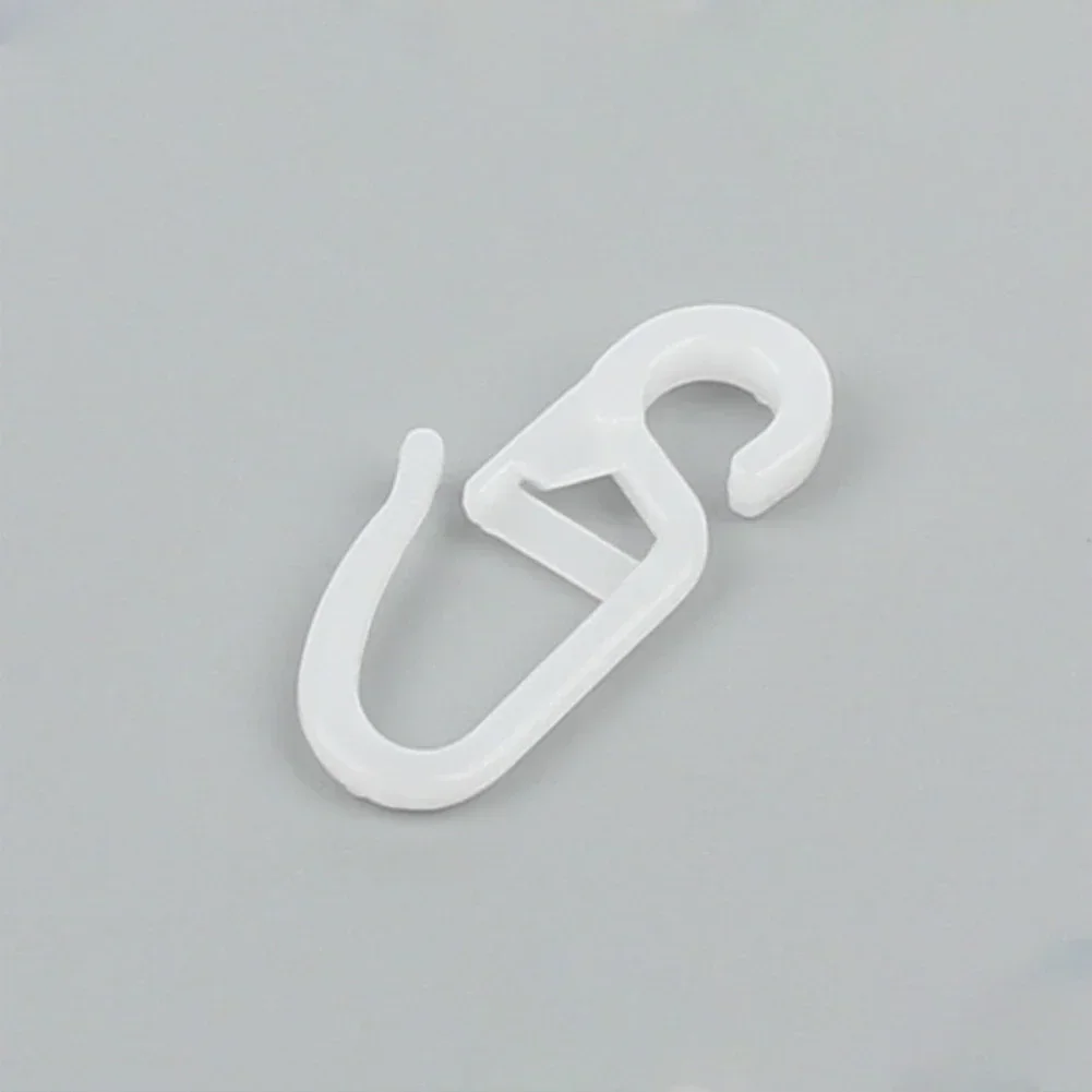 50pcs Curtain Folding Hook Spares Set Window Curtain Shades Shutters Brackets Chain Control Decor Spare Part