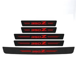Car Interior Guard Sticker for Trunk Door Threshold - Durable Decorative Film for Entry Pedal Protection (5Pcs)