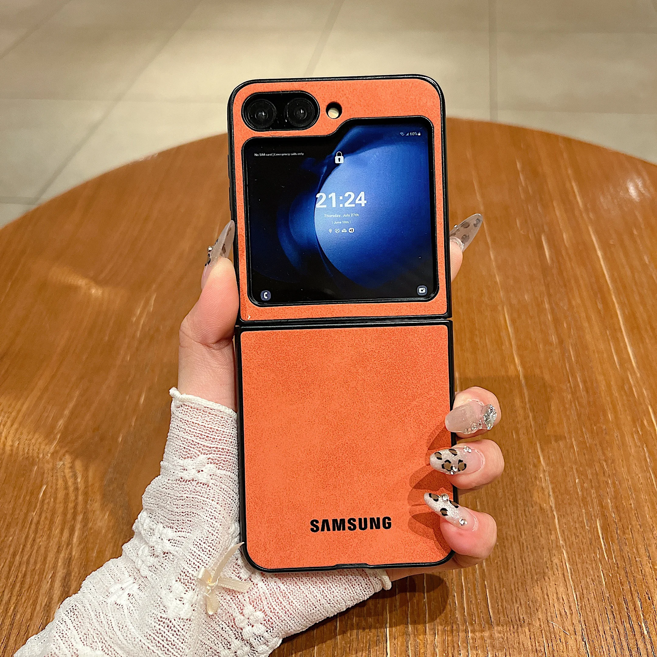 Luxury Business Suede Leather Soft Matte Shockproof Phone Case