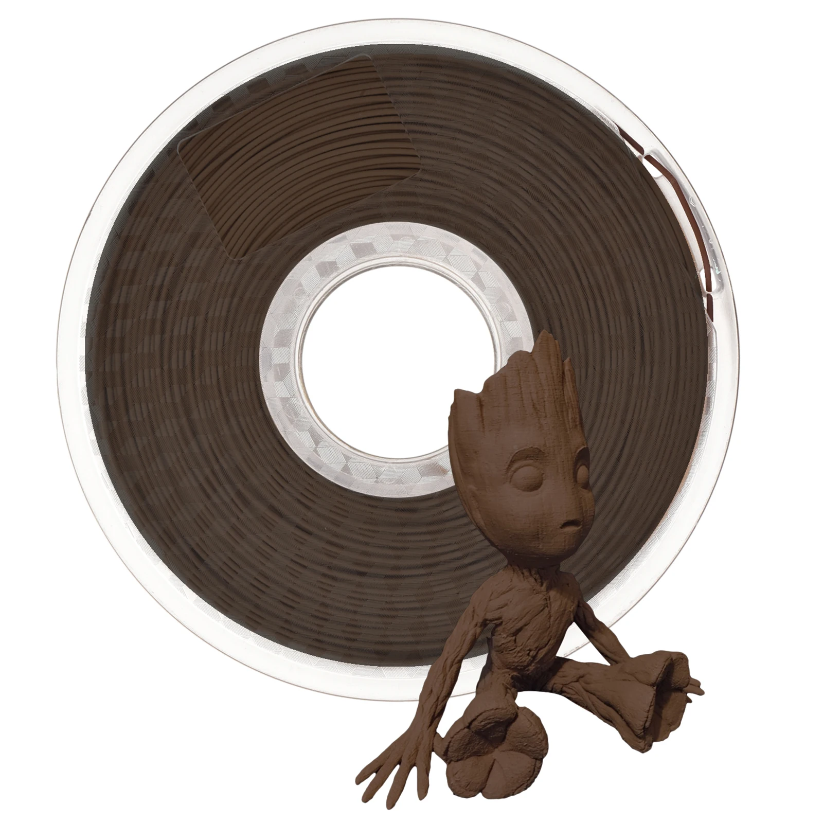 Filament d'imprimante 3D en bois PLA +, sublimation de filament, bois de  santal rouge onyx, matériel d'impression, 1.75mm, 1kg, 500g, 250g