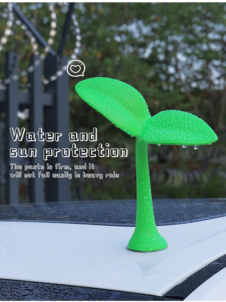 Playful car roof decoration accessory