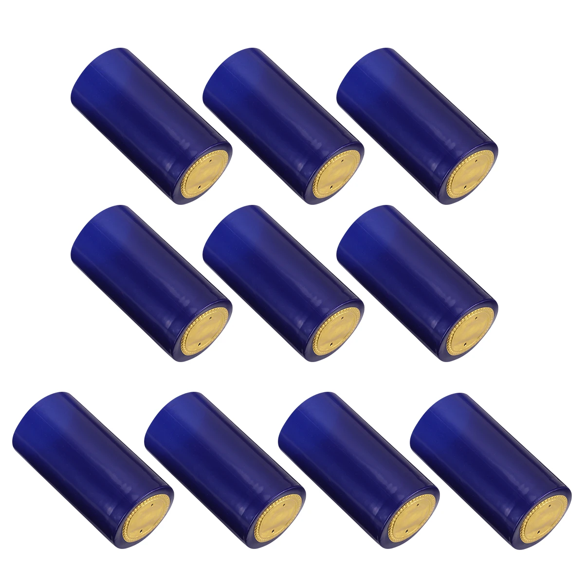 100pcs Heat Shrink Sealing Cover Shrink Film Sealing Wine Bottle Film Seals Heat Capsules For Bistro Wine Bottle