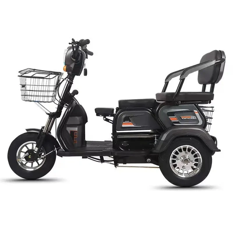 New Tricycle Electric Bike Adult  Electric Tricycles 3 Wheel Electric Cargo Bike