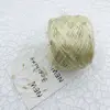 50G Tadpole Crochet Yarn for Knitting Handbag Flash Sausage Yarn Golden Silk Threads Sweater Coat Scarf 5