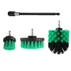 3/4pcs/ Drill Brush Set Power Scrubber Brush Polisher Bathroom Stain Polishing Kit with Extender Household Cleaning Tools 4