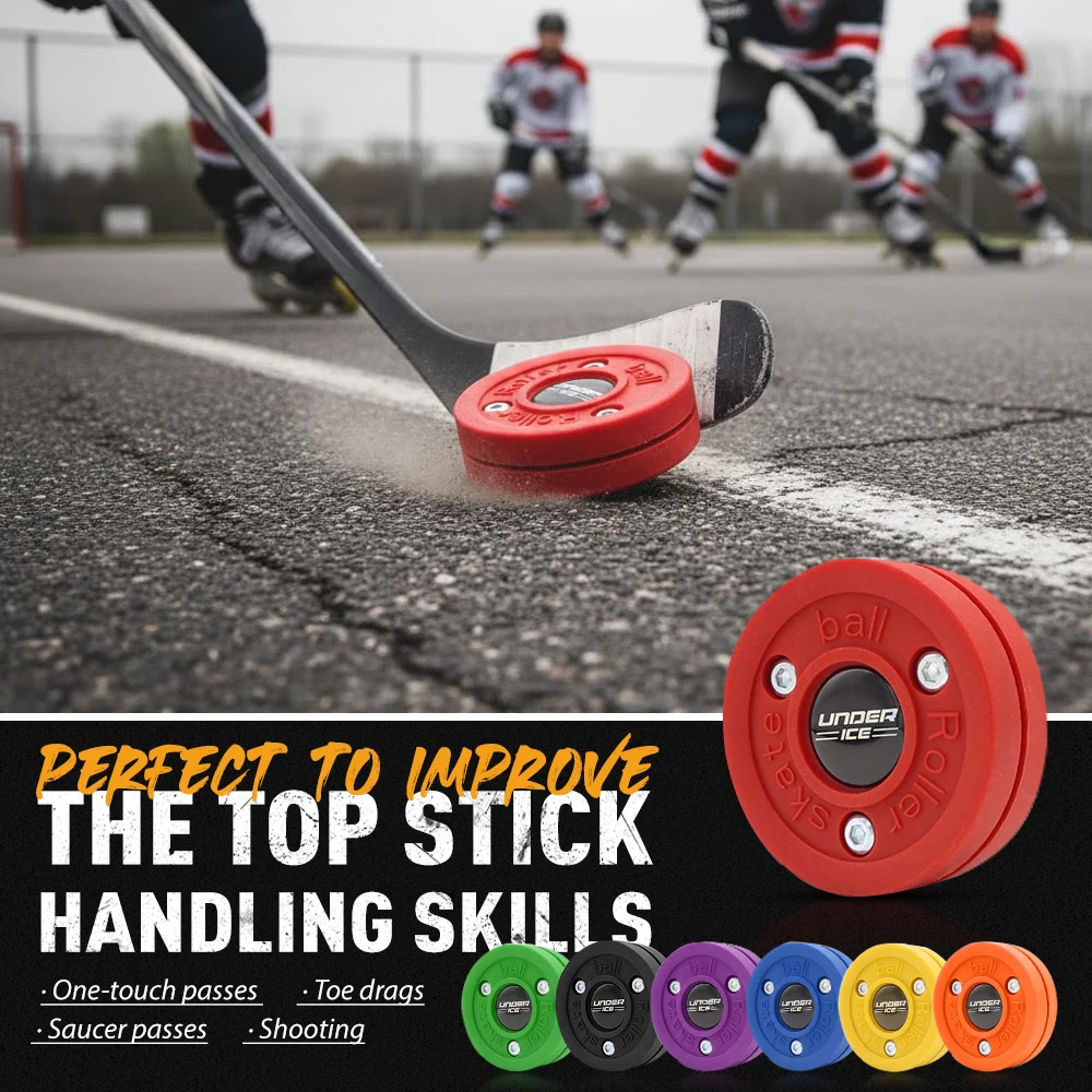 Street Hockey Training Puck 4