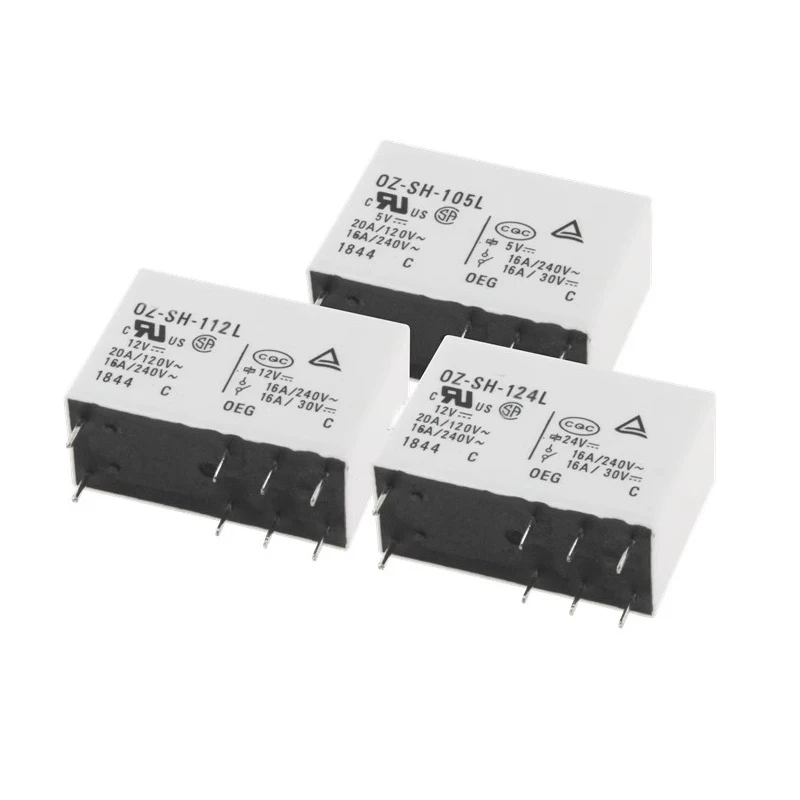 

OZ-SH-105L OZ-SH-112L OZ-SH-124L РЕЛЕ 8-pin 16A