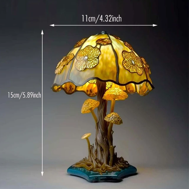 Flower Vintage Table Lamp for Home Decor Table Lights Retro European Royal Palace Style Led Light