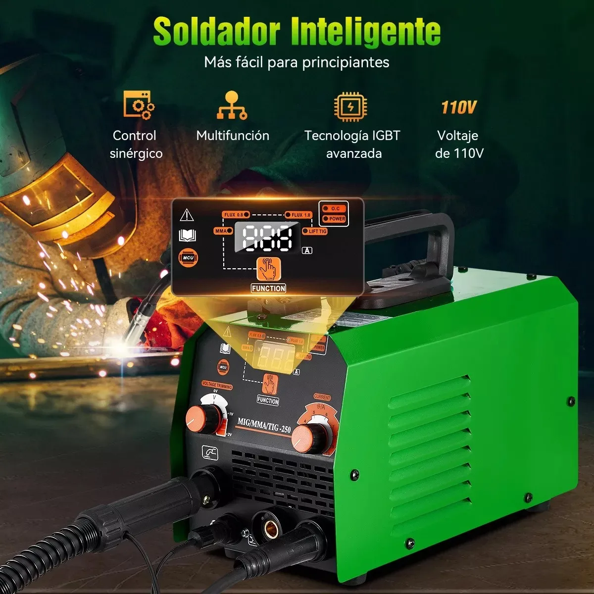 3 IN 1 220V MIG/MMA/TIG Welding Machine DC Inverter Welding Machine ARC Machine for Household Portable Machine