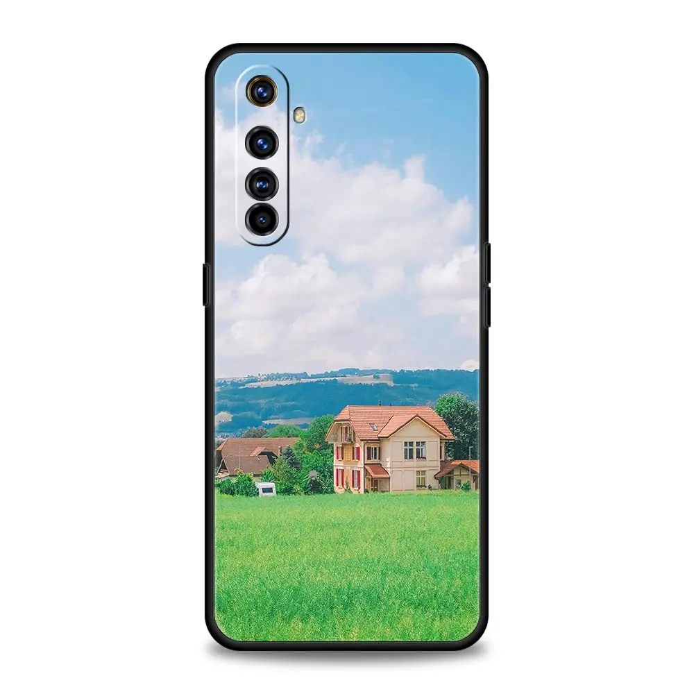 Blue Sky White Cloud Decorative Home Phone Case