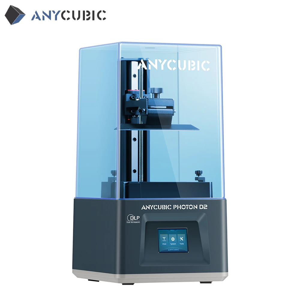 ANYCUBIC Photon D2 Resin 3D Printer DLP 3D Printer with High Precision Ultra-Silent Printing  20000+ Hours Usage Life-Span