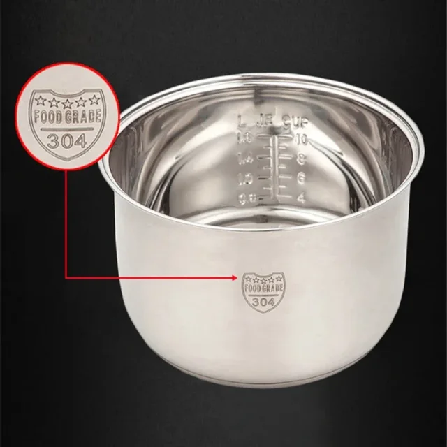 2-6L Rice Cooker Kitchen Food Cooker Lids Rice Cooker Non-stick Inner Cooking Pot Liner Container Replacement  Stove Cover 3