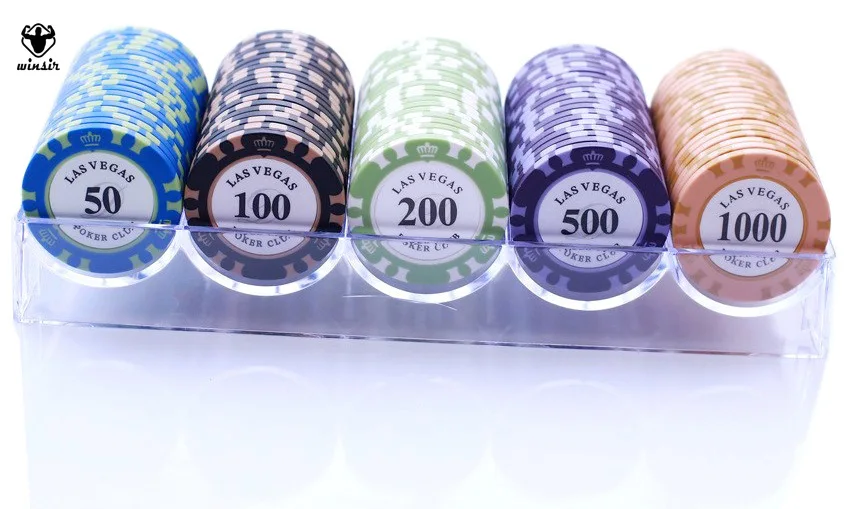 

Набор покерных чипов Gram Texas Hold ими Claytec, чипы для игральных костей, полная глина PS, набор образцов чипов для покера Милано-10 новых чипов!