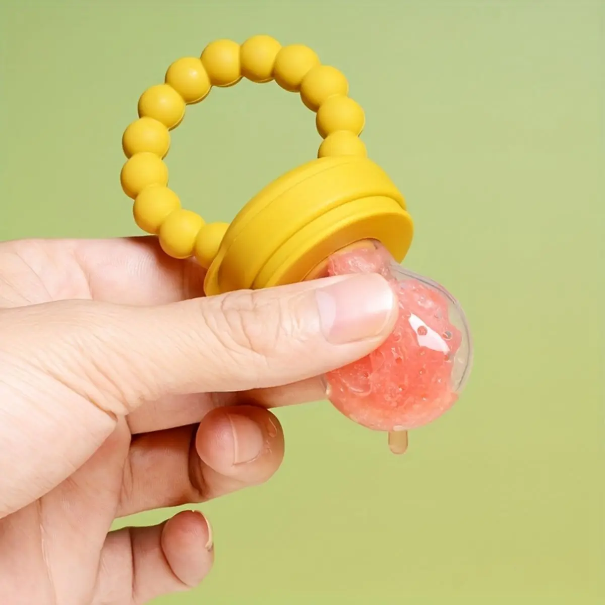 3pcs Children's Silicone Fruit & Vegetable Feeder With Handle - Perfect Food Supplement Pacifier ,Christmas, Halloween, Thanksgi 3