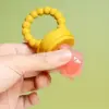 3pcs Children's Silicone Fruit & Vegetable Feeder With Handle - Perfect Food Supplement Pacifier ,Christmas, Halloween, Thanksgi 3
