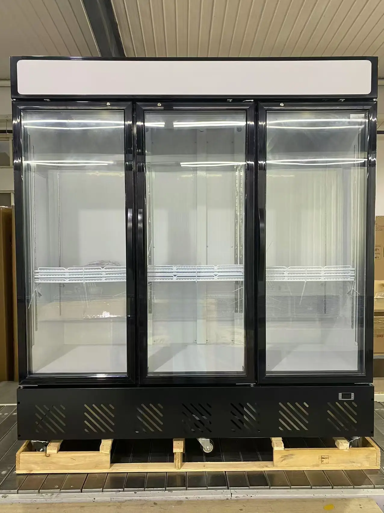 Kenkuhl Commercial Beverage Upright Showcase Refrigerator Fan Cooling Visi Cooler Display Vertical Fridge Chiller