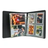 PLRBOK A5 Premium PU Leather 3-Ring Insert Photo Album - Matte Textured Binder Cover,Single-Sided Transparent PP Plastic Sleeves 6