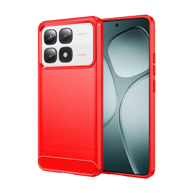 Premium Shockproof Silicone Protective Case for 6.67-inch Smartphones