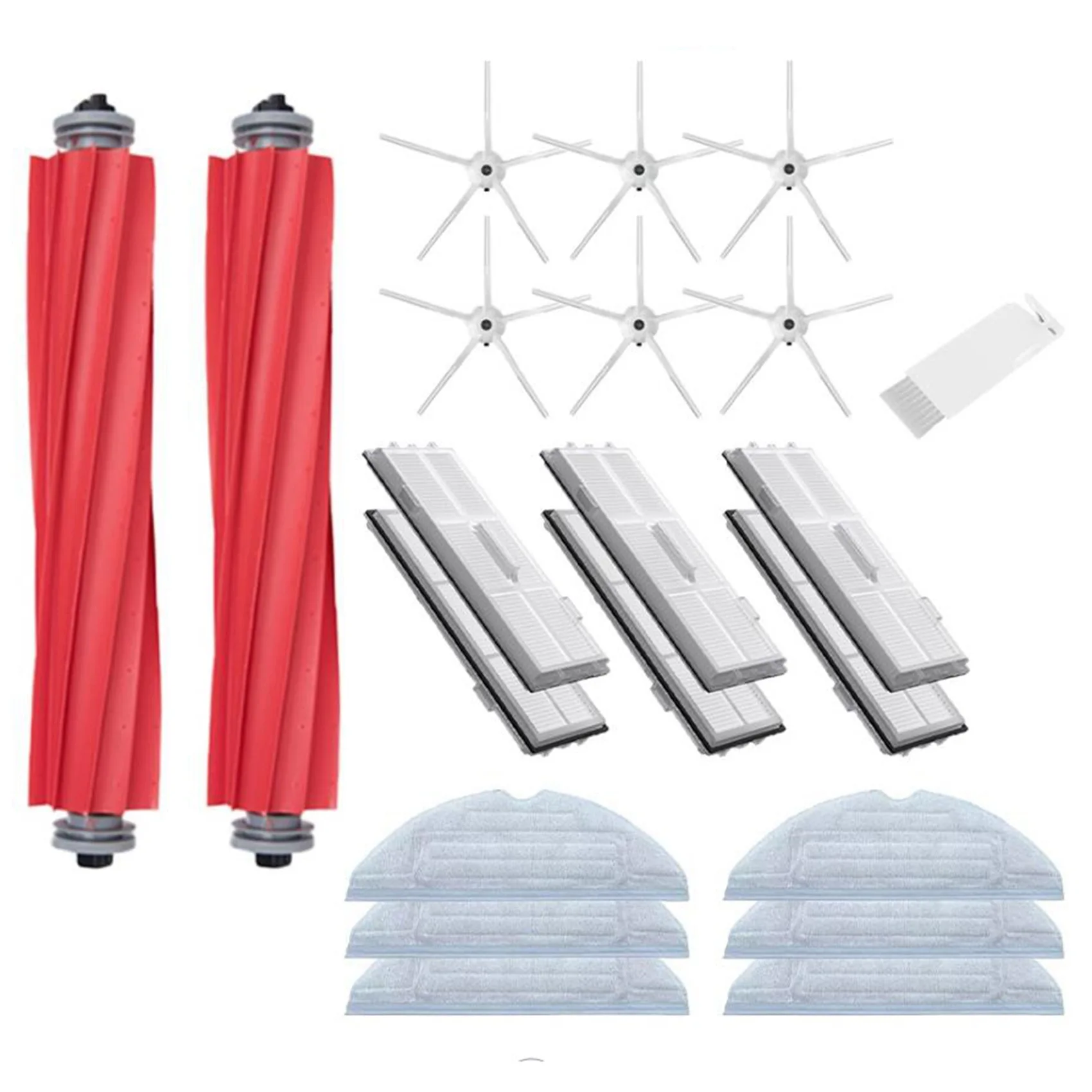 

For Xiaomi Roborock S7 S70 S75 S7Max S7MaxV T7S Plus Main Side Brush Mops Cloths HEPA Filter Accessories
