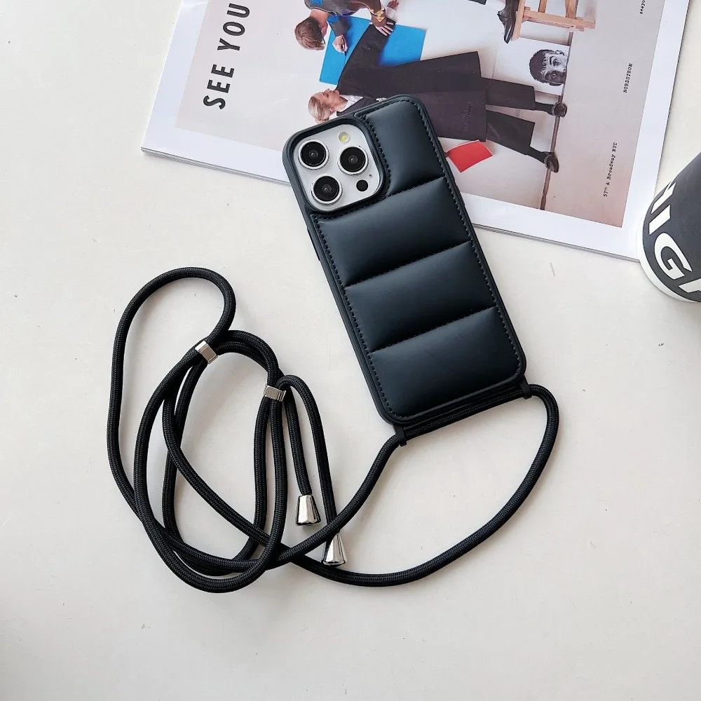 Чехол для телефона с ремешком через плечо для IPhone 15, 14 Plus, 13 ...
