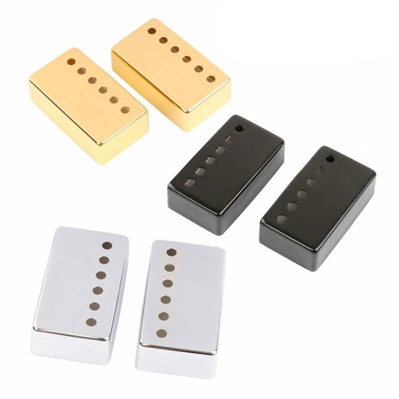 *NEW Gold PICKUP COVERS For Epiphone Les Paul Humbucker Pickups Mm Mm
