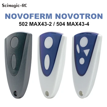 TORMATIC NOVOFERM NOVOTRON 502 MAX43-2 504 MAX43-4 512 MIX 43-2 원격 제어, 433.92 MHz 핸드헬드 송신기, 차고 게이트 도어