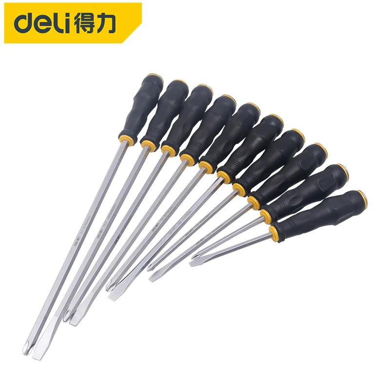 Deli Threading Screwdriver Tapping Screwdriver Cross Word Industrial Grade Multifunctional