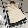 2023 New Women Sleeveless Puffer Jacket Spring Winter Female 90% White Duck Down Ultra Lightweight Packable Warm Down Liner Vest 1
