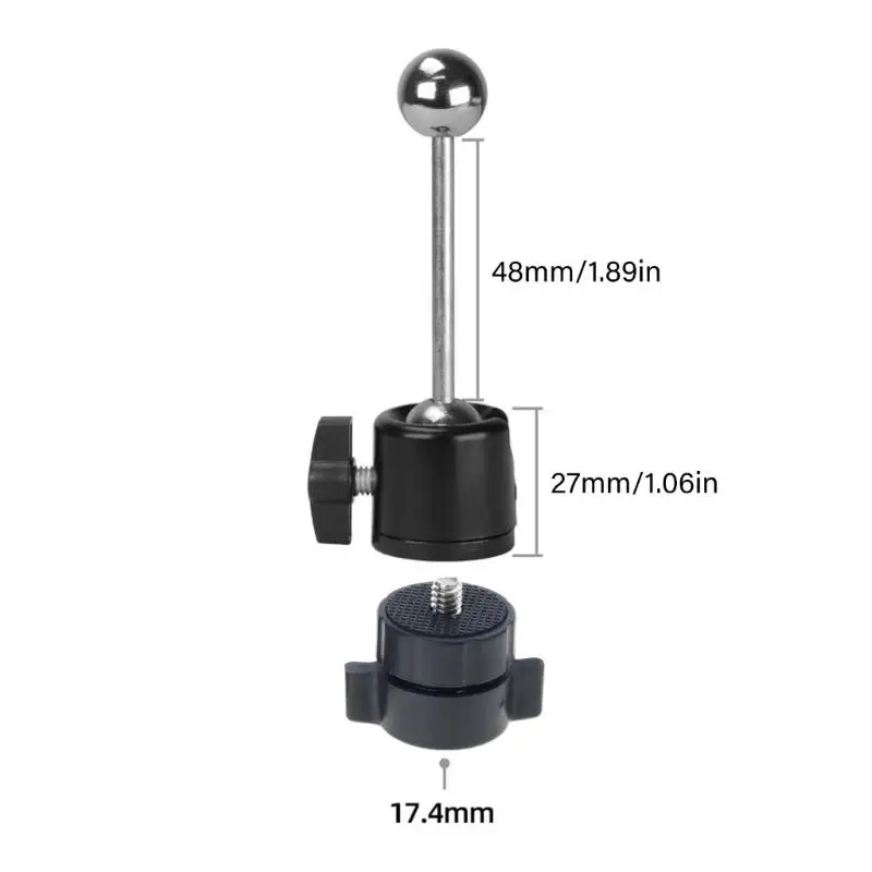 31BA belüfteter drehbarer Kugelgelenkadapter mit 4,5-Zoll-11-Zoll-Klemmkapazität – Detail 8