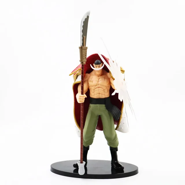 One Piece Anime Jogo Periférico Armas 27CM Edward Newgate Quatro  Imperadores White Beard Clump Cloud Cut Alloy Arma Modelo Brinquedos