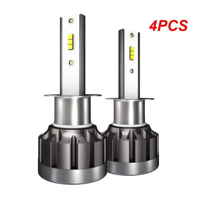

4PCS Auto Accessries Waterproof H7 LED Headlight Lights H4 H11 LED 9005 9006 Super High Brightness HeadLamp 6000K White