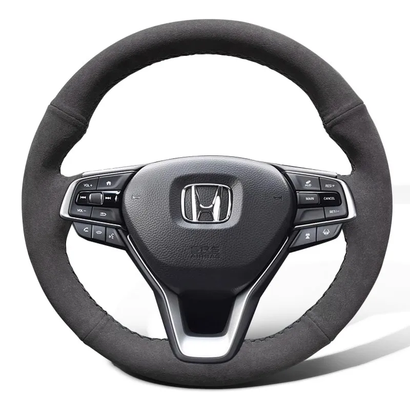 

Прошитая вручную, из натуральной кожи и замши, искусственная кожа для Honda Accord 10 2018 2019 дюймов, обзор 2019, интерьер автомобиля