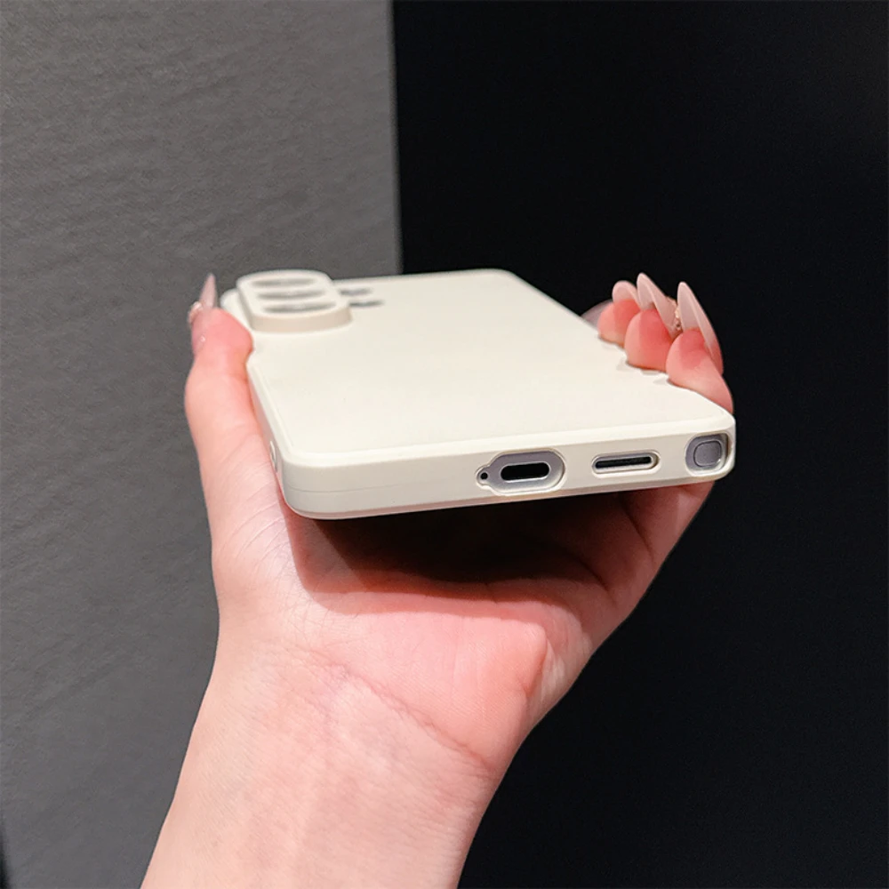 Enhanced Shockproof Soft Silicone Phone Case - Sleek TPU Bumper Protective Shell